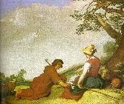 Abraham Bloemart Shepherd and Shepherdess oil painting